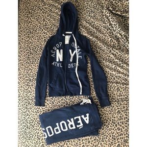 Aero sweatpants and jacket set